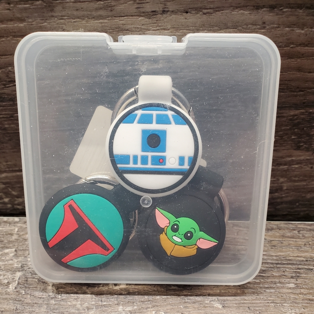 Official Disney Star Wars:‎ The Mandalorian Baby Yoda  Keychain Keyring Bag Tag